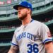 Aug 4, 2025; Boston, Massachusetts, USA; Kansas City Royals pitcher Bailey Falter (36) make his way to the bullpen before the start of the game against the Boston Red Sox at Fenway Park. Mandatory Credit: David Butler II-Imagn Images