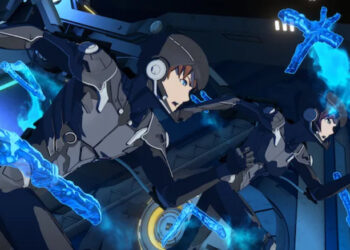 Taylor and Hayley pilot the Jaeger in Pacific Rim: The Black