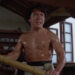 Jackie Chan is bare-chested and ready to rumble as Wong Fei-hung in Drunken Master II