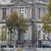 Investigators are pictured on the scene of a robbery at the Louvre Museum on October 19, 2025 (Florian Poitout/Abaca Press/Alamy)