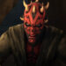 Darth Maul snarling at someone on Star Wars: The Clone Wars