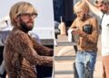Actor looks unrecognizable as he shows off slimmed-down frame on set of new movie