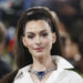 Anne Hathaway arrives on the red carpet at the Met Gala in May. File Photo by John Angelillo/UPI