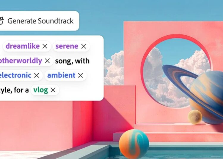 Adobe’s new Firefly can create ‘custom, fully-licensed’ AI soundtracks for video