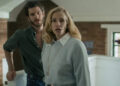 Andrew Garfield as Hank and Julia Roberts as Alma in After the Hunt