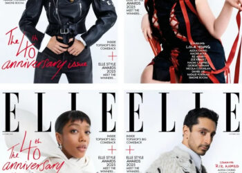 UK Elle October 2025 : The 40th Annniversary Issue by Fabien Montique