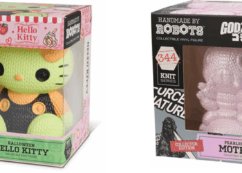 Exclusive selection of Handmade by Robots figures available at New York Comic Con