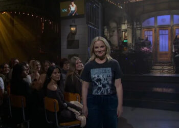 NBC Amy Poehler on 'Saturday Night Live' on Oct. 11, 2025