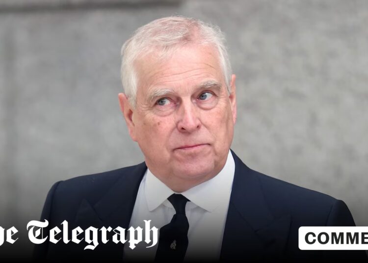 Andrew should be Duke no longer. He’s disgraced the Royal family beyond repair