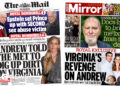 'Andrew told Met to dig up dirt on Virginia' and 'Virginia's revenge'