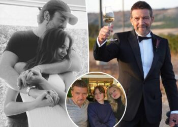 Antonio Banderas and Melanie Griffith's daughter, Stella, marries childhood sweetheart in lavish wedding