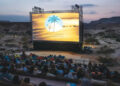 The scene at 2023's Arava Film Festival (credit: EDWARD KAPROV)