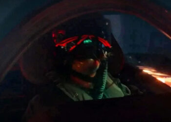 One of the pilots in Tron: Ares