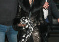 Madonna arriving at her hotel in Paris