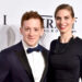 Ethan Slater (L) attends the Elton John AIDS Foundation's 17th Annual An Enduring Vision Benefit at Cipriani 42nd Street on November 5, 2018 in New York City.