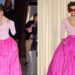 Ariana Grande Thinks Pink in Andreas Kronthaler for Vivienne Westwood
