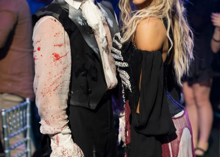 dancing with the stars “halloween night” nine couples get into the spooky spirit with eerie makeovers and chilling routines, conjuring up a hauntingly entertaining night. the dance marathon, “dance monster thon,” returns, as well as two time mirrorball champion cheryl burke as guest judge. tuesday, oct. 28 (8:00 10:00 p.m. edt) on abc. (disney/christopher willard) valentin chmerkovskiy, alix earle