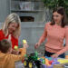 Nina and Willow play with Wiley GH