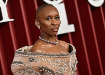 Cynthia Erivo arrives at the 78th Tony Awards