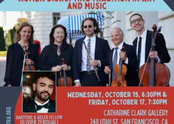 Baritone Olivier Zerouali to Headline Chamber Music Concerts at Catharine Clark Gallery