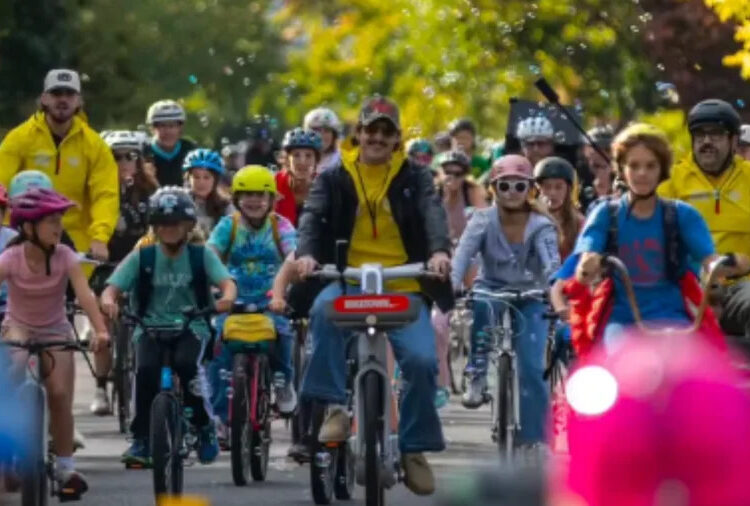 Benson Boone latest: Benson Boone joins Portland bike bus