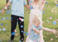 Stephanie VanWagoner From Left: Victor Arroyo and Nicole Franzel with son Arrow