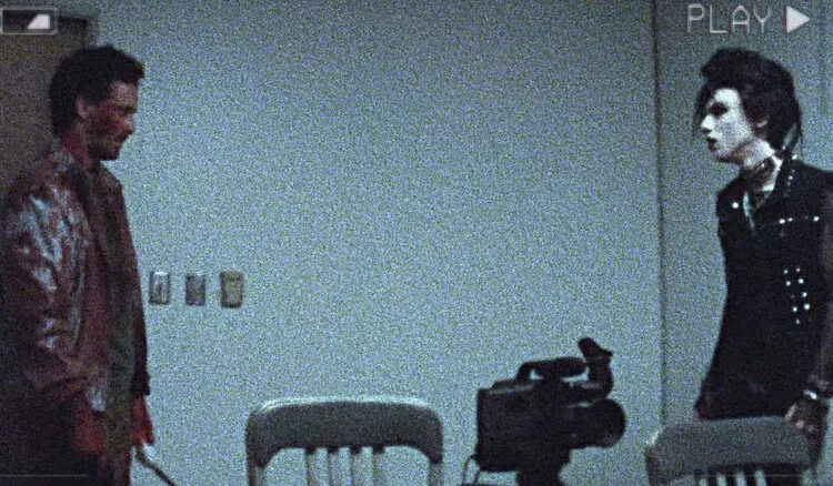 Bobby and Gunther have a confrontation in Dreamkill from V/H/S/85