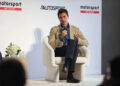 Toto Wolf speaks during Autosport Business Exchange New York