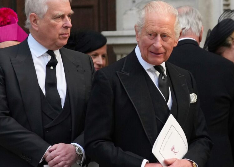 Britain's King Charles III is evicting Prince Andrew from his royal residence, palace says