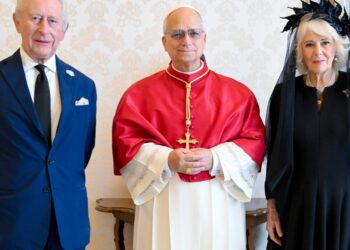 British royals pray with pope in historic step for churches and welcome respite from Epstein scandal