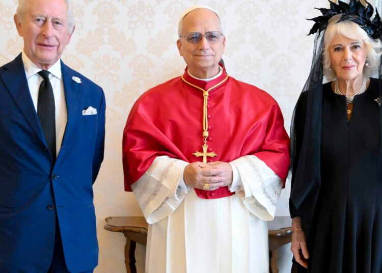 British royals pray with pope in historic step for churches and welcome respite from Epstein scandal