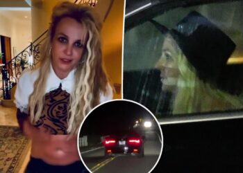 Britney Spears’ family ‘terrified’ pop star is ‘losing control’ after video of erratic driving: report