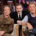 Jeremy Allen White, Jimmy Kimmel and Bruce Springsteen on the Oct. 2, 2025 episode of Jimmy Kimmel Live! on ABC.