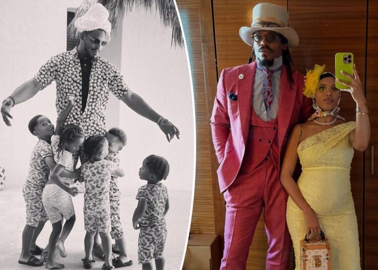 Cam Newton welcomes 9th child, his 2nd with girlfriend Jasmin Brown