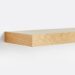 Wooden pine floating shelf