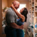 A24 Dwayne Johnson and Emily Blunt in The Smashing Machine