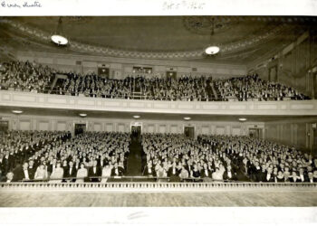 The Brown Theatre opening night Oct. 5, 1925
