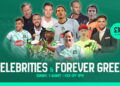 Celebrities & Forever Green match at Home Park this weekend