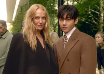 Uma Thurman, Kim Taehyung aka V of BTS