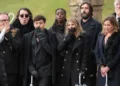 BBC Celebrity Traitors gasp as Paloma Faith (out of shot) is buried