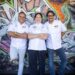 Miguel Maestre, Blaze Young and Colin Fassnidge, to put Perth city leaders through their paces at the OzHarvest CEO CookOff for the very first time.