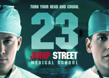 22 Jump Street, a joke poster for a potential 23 Jump Street