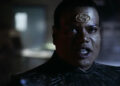 Christopher Judge's Teal'c is seen in closeup in Stargate Continuum