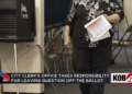 City of Albuquerque forgets to put entertainment venue question on the ballot