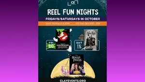 Clay Events to host outdoor movie nights this October featuring Halloween classics