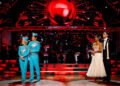 Jowita and Ross exited the show following a dance off against Balvinder Sopal and Julian Caillon (right)