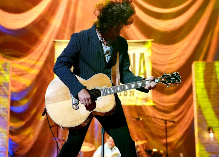 Rhett Miller of Old 97s performs onstage for the 24th Annual Americana Honors & Awards at Ryman Auditorium on September 10, 2025 in Nashville, Tennessee.
