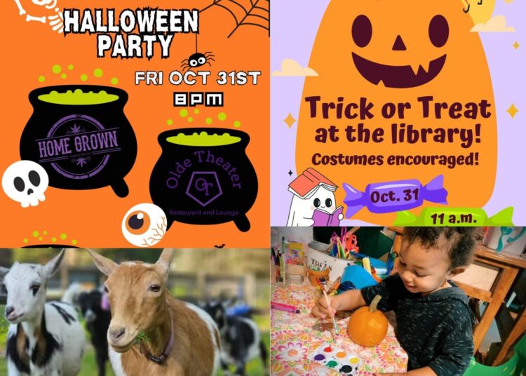 Coventry Community Events Oct. 31: Halloween, Music