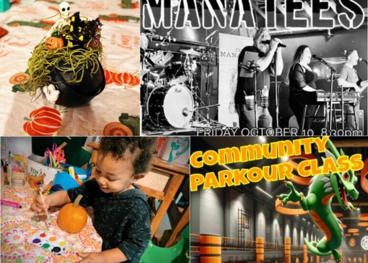 [Credit: WP Composite] This week’s Coventry Weekend Events in Coventry, RI include live music at Old Theater Restaurant and Lounge, community parkour classes, pumpkin painting, terrarium making, and the usual goat events.