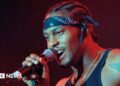 D'Angelo performs on July 16th 2000 at the North Sea Jazz Festival, the Hague, Netherland